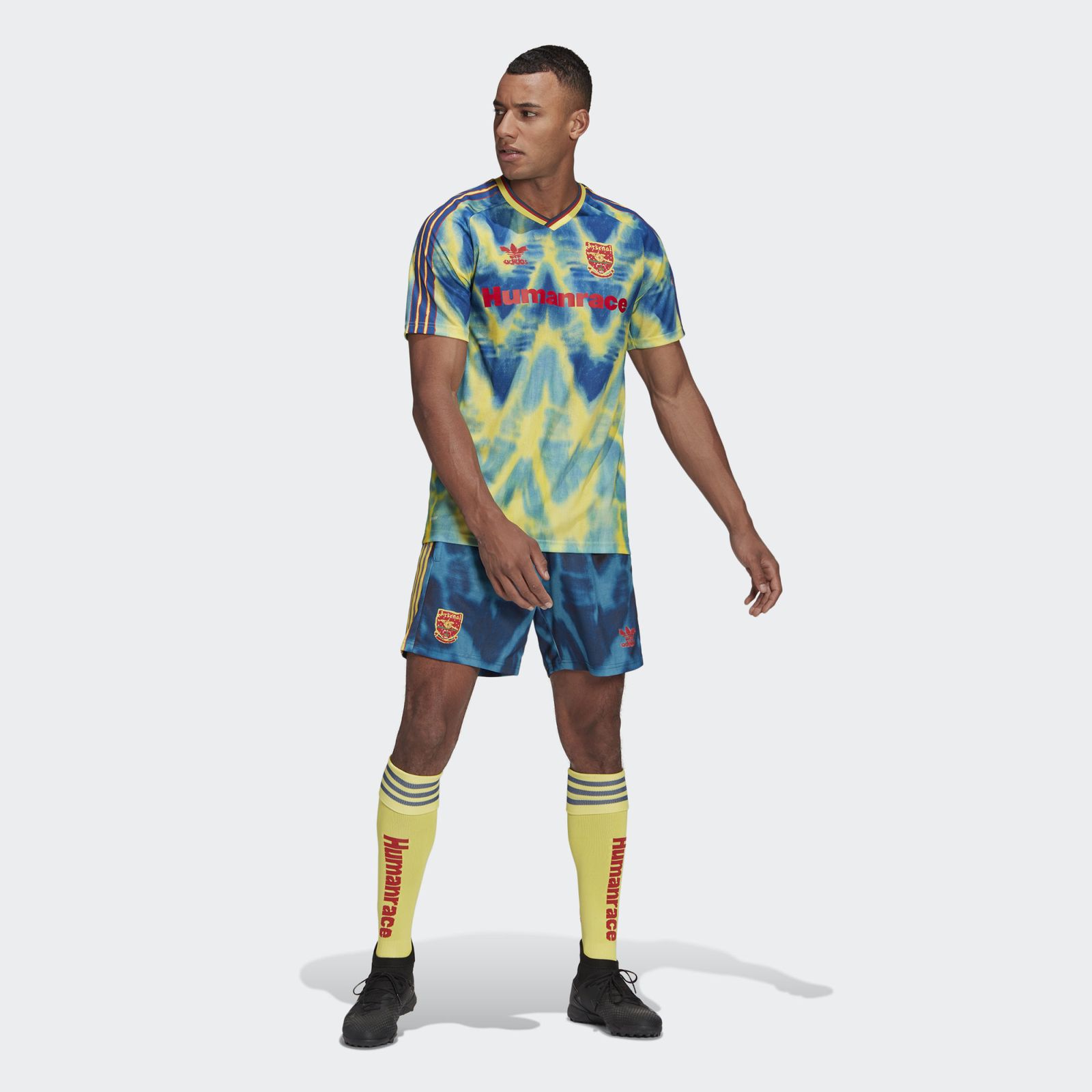 Adidas Arsenal Human Race Jersey - Eqt Yellow / Collegiate