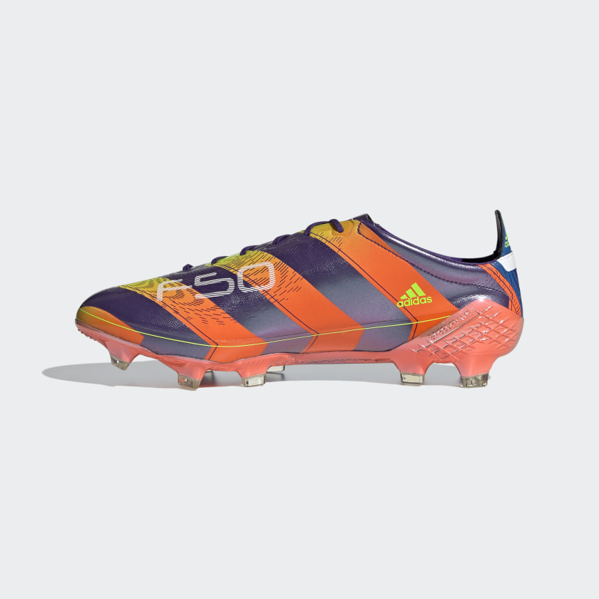 purple f50 boots