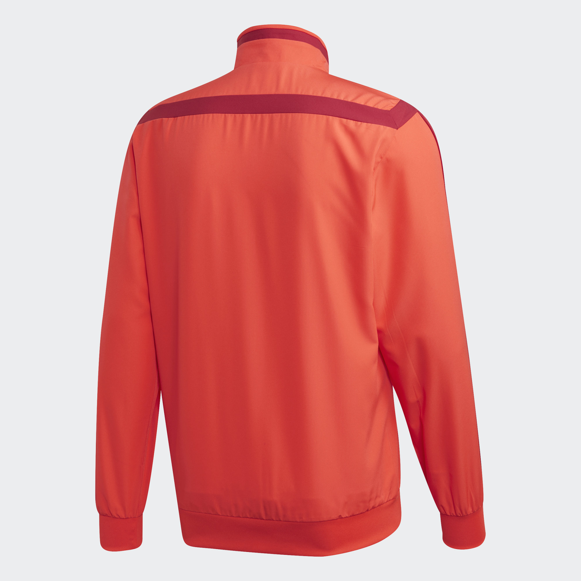 Adidas FC Bayern Presentation Jacket - Bright Red / Active Maroon ...