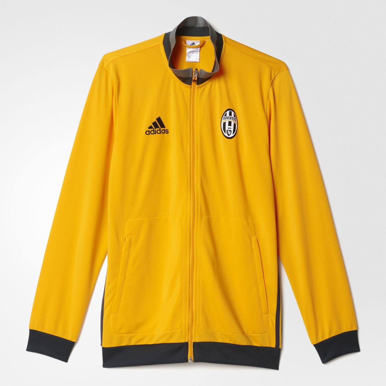 Adidas Juventus Track Suit - Collegiate Gold / Dark Grey ...
