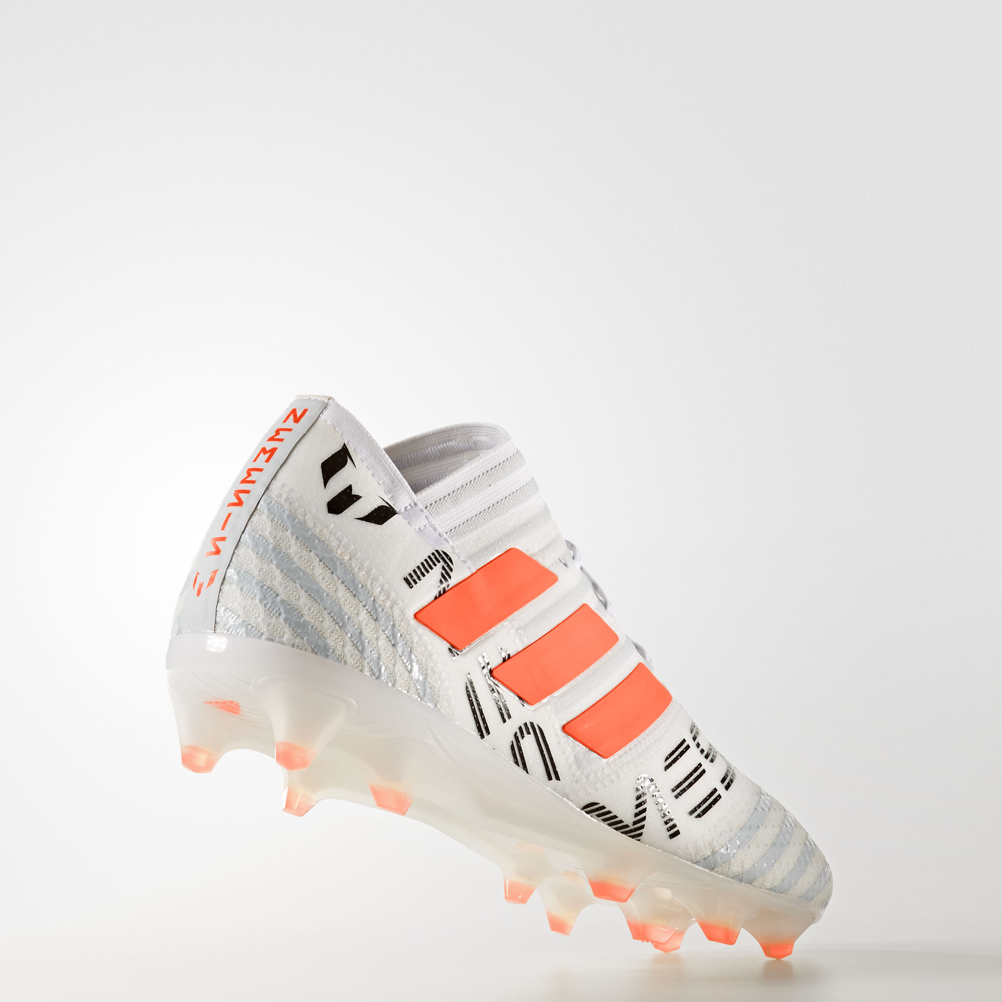 Adidas Nemeziz Messi 17.1 FG - Footwear White / Solar Orange / Clear Grey |  Football boots | Football shirt blog