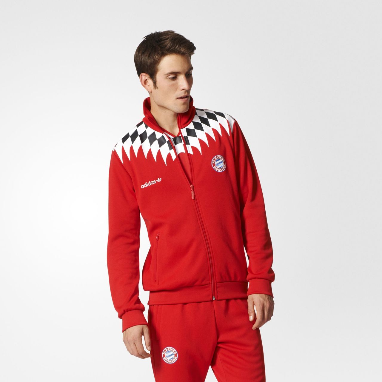 Adidas Originals FC Bayern 1994 Track Jacket - Scarlet - Football