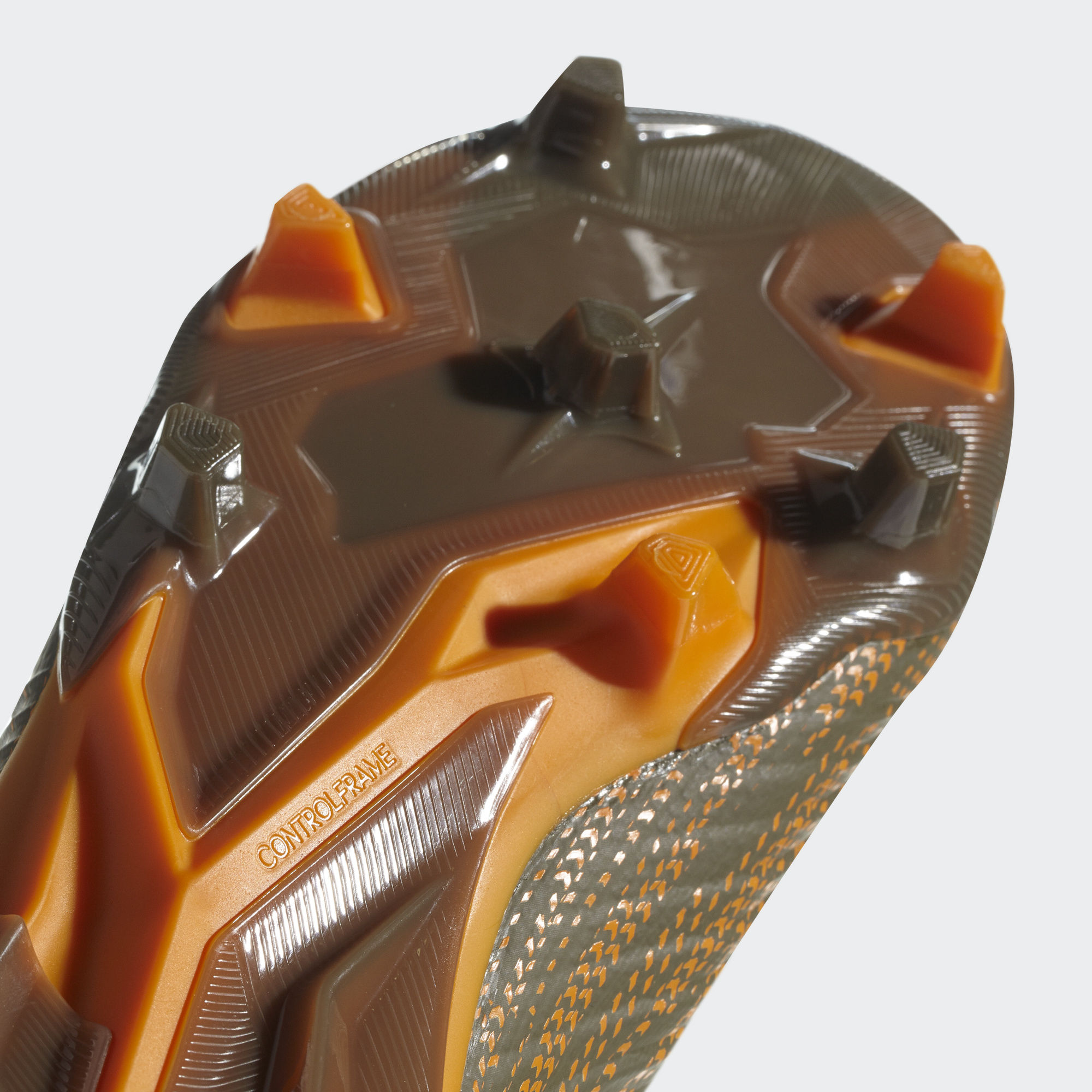 Adidas Predator 18.1 Lone Hunter FG - Trace Olive / Core Black / Bright Orange - Football Shirt 