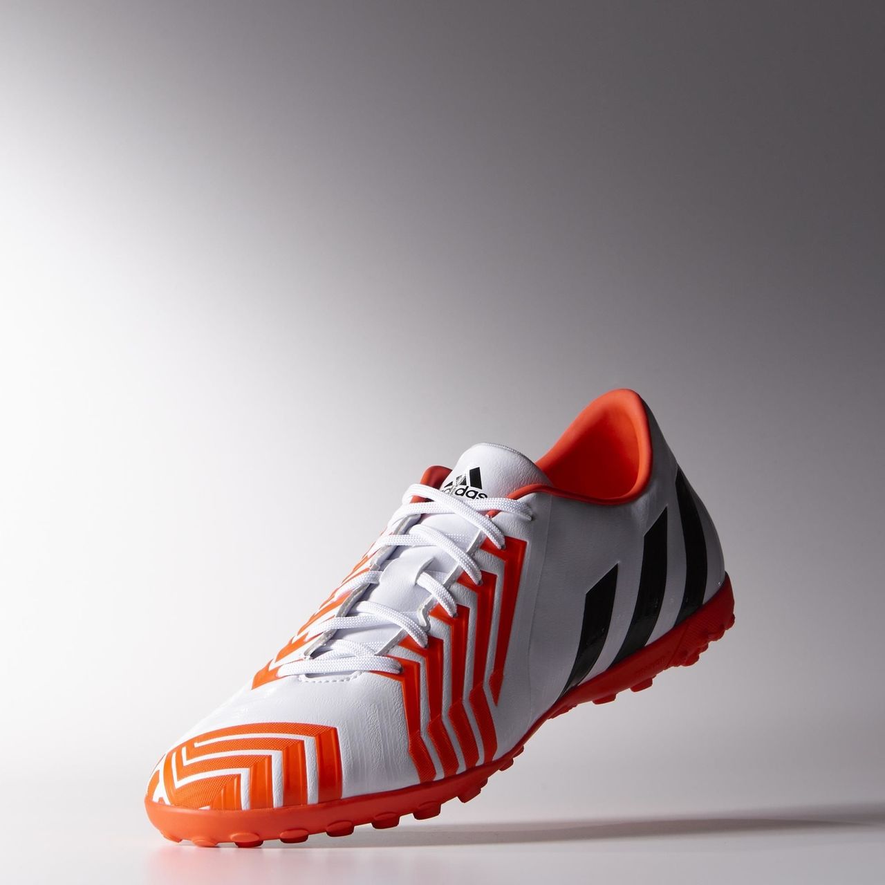 Extinct Smash Lodging Adidas Predator Absolado Instinct TF Shoes - Ftwr White / Core Black /  Solar Red - Football Shirt Culture - Latest Football Kit News and More