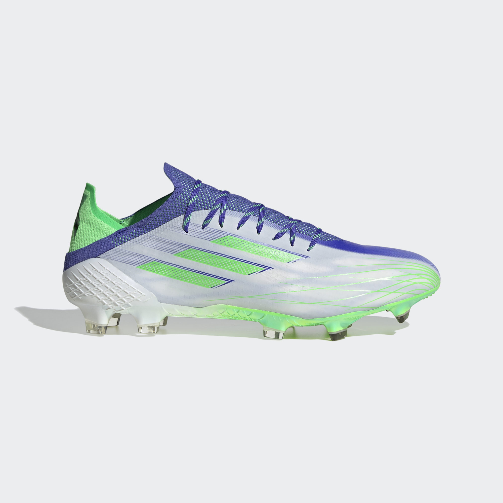 Adidas X Speedflow.1 Adizero FG Prime X - Cloud White / Screaming Green /  Sonic Ink | Football boots | Football shirt blog