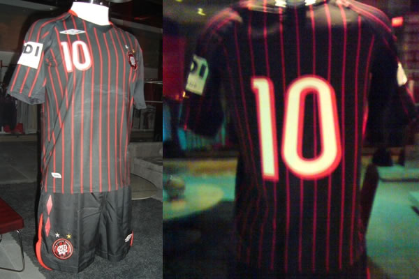 Atletico Paranaense 08/09 3rd shirt made by Umbro Atletico Paranaense 08/09 3rd shirt made by Umbro