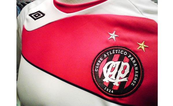 Atletico Paranaense 08/09 away shirt made by Umbro Atletico Paranaense 08/09 away shirt made by Umbro