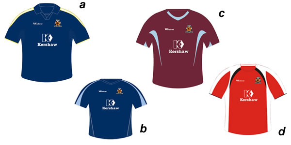 Blue or Claret or Red? Cambridge United Football Club and Vandanel Retail Ltd would like to offer Cambridge United supporters the opportunity to be part of the process of selecting a new away strip by voting Blue or Claret or Red? Cambridge United Football Club and Vandanel Retail Ltd would like to offer Cambridge United supporters the opportunity to be part of the process of selecting a new away strip by voting