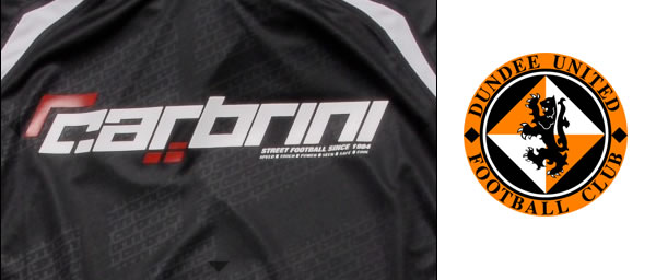 The Dundee United shirts will be emblazoned with the Carbrini brand which is aimed at teenage boys The Dundee United shirts will be emblazoned with the Carbrini brand which is aimed at teenage boys