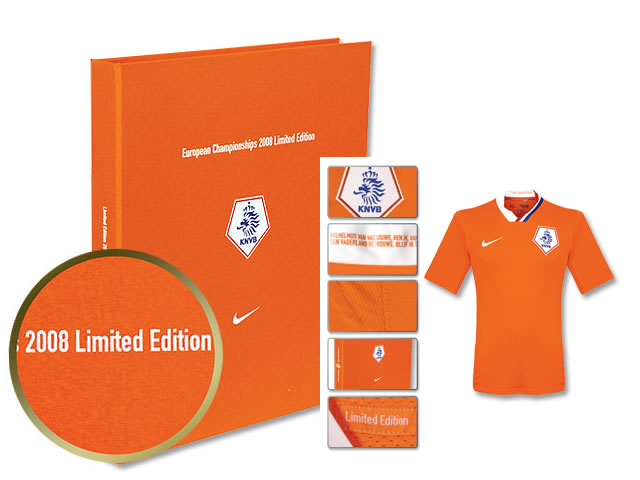 The authentic player version of the Holland football shirt in limited edition quantity of 2008 pieces are released worldwide The authentic player version of the Holland football shirt in limited edition quantity of 2008 pieces are released worldwide