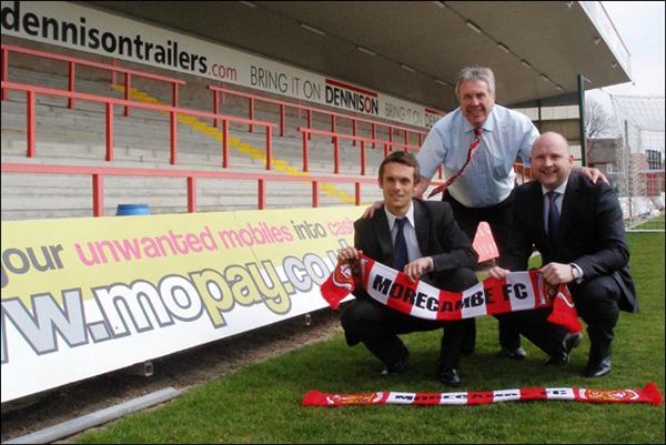 MORECAMBE Football Club have announced new shirt sponsors for the 2008/09 season.