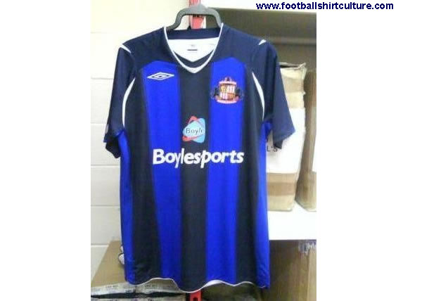 New Sunderland 08/09 umbro shirt leaked