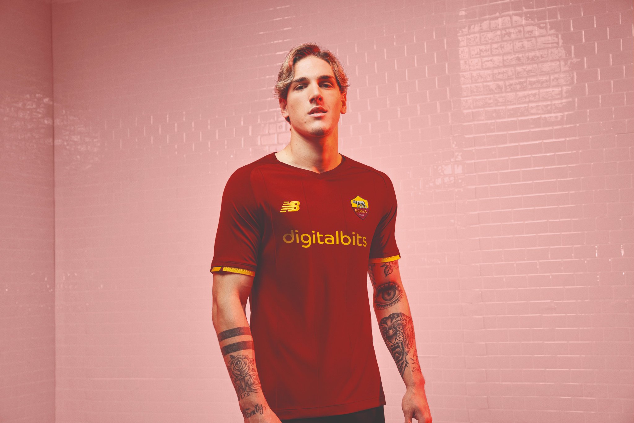 AS Roma 2021-22 New Balance Home Kit | 21/22 Kits | Football shirt blog