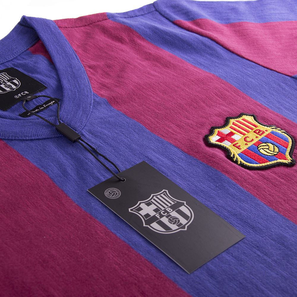 Barcelona 1955-56 Copa Home Retro Football Shirt - Football Shirt ...