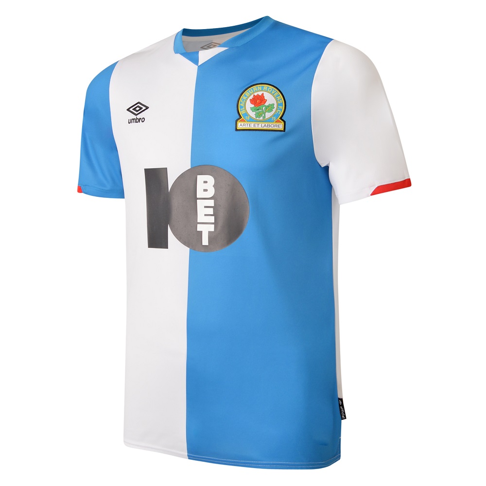 Blackburn Rovers Basic Logo Soccer Tee 
