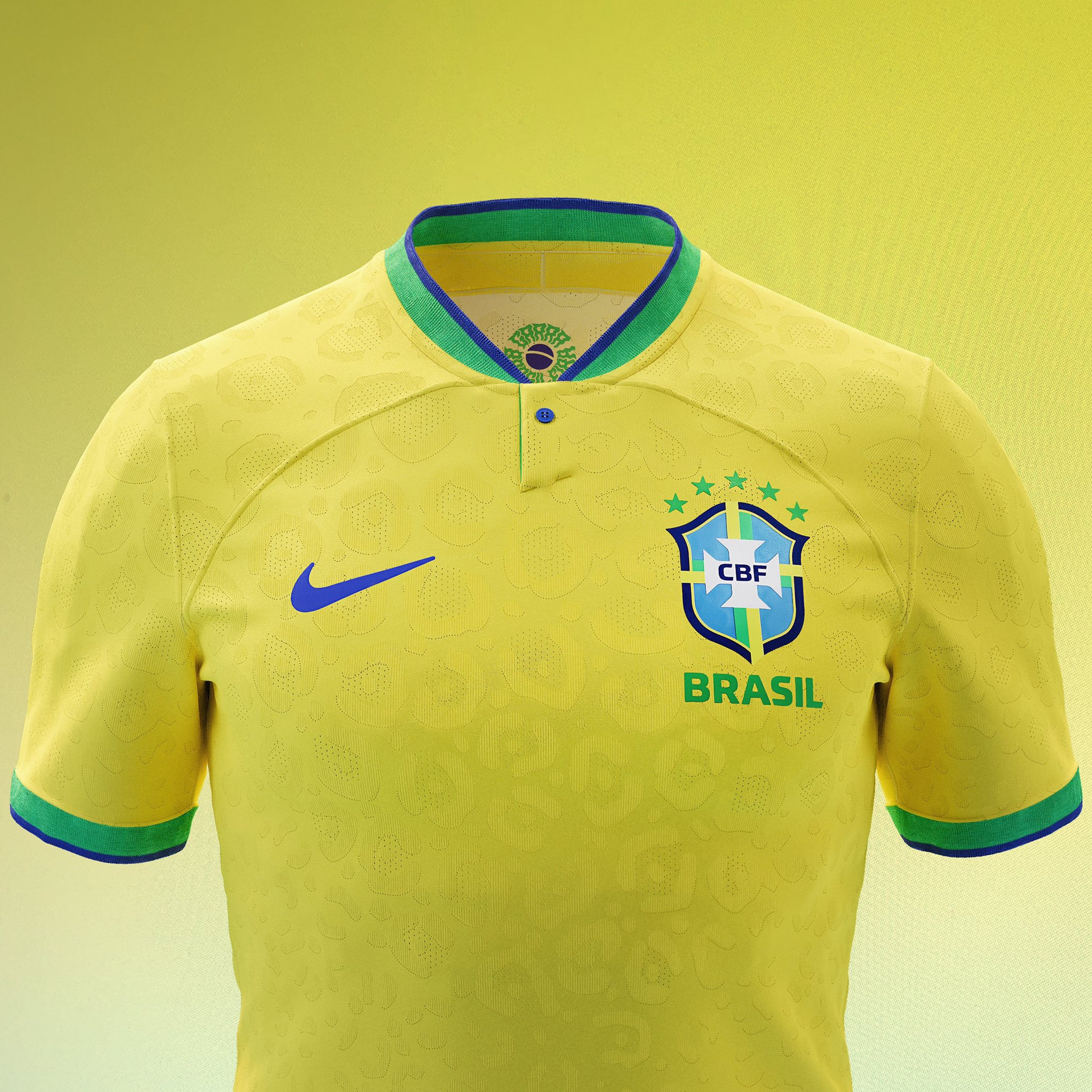 Official 2022-2023 Brazil Home Vapor Shirt: Buy Online on Offer