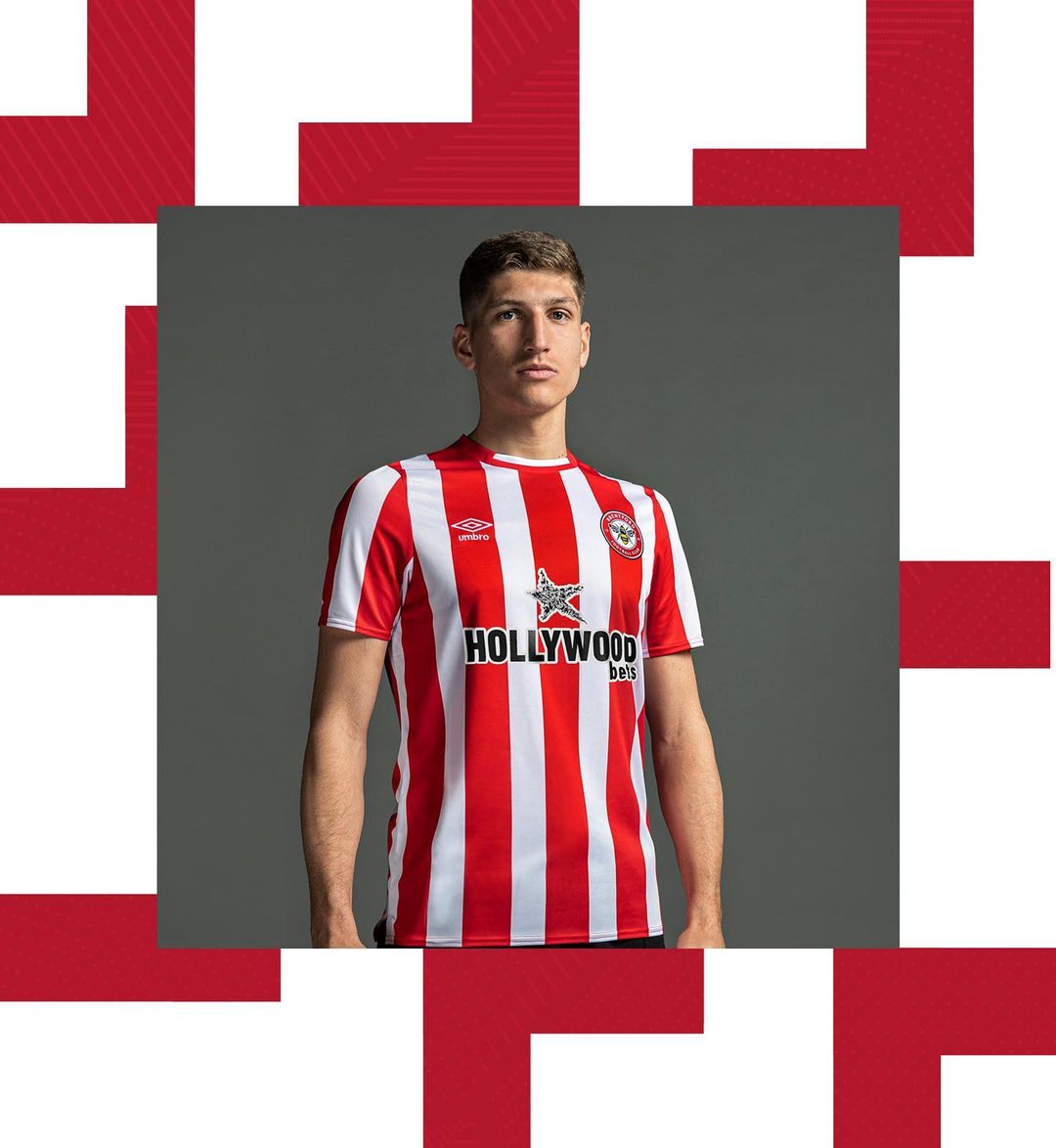 Details about   BRENTFORD FC Umbro Home Football Shirt 2020-2021 NEW Mens football Jersey 