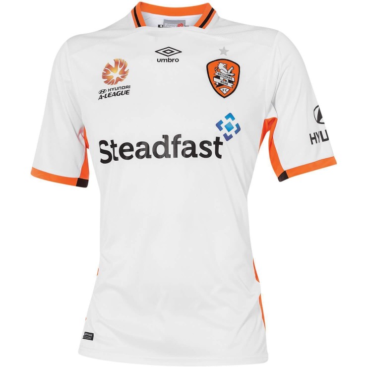 Brisbane Roar 16/17 Umbro Home, Away and Third Shirts