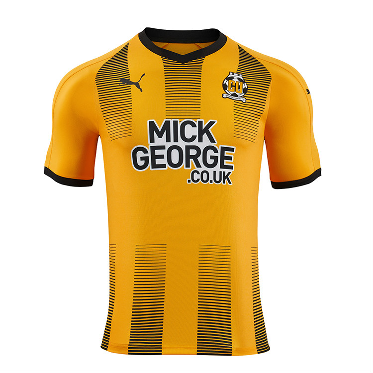 Cambridge United 201819 Puma Home Kit 18/19 Kits Football shirt blog