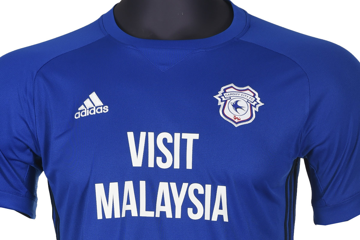 Cardiff City 2017/18 Away Shirt (Very Good) - Size S – The