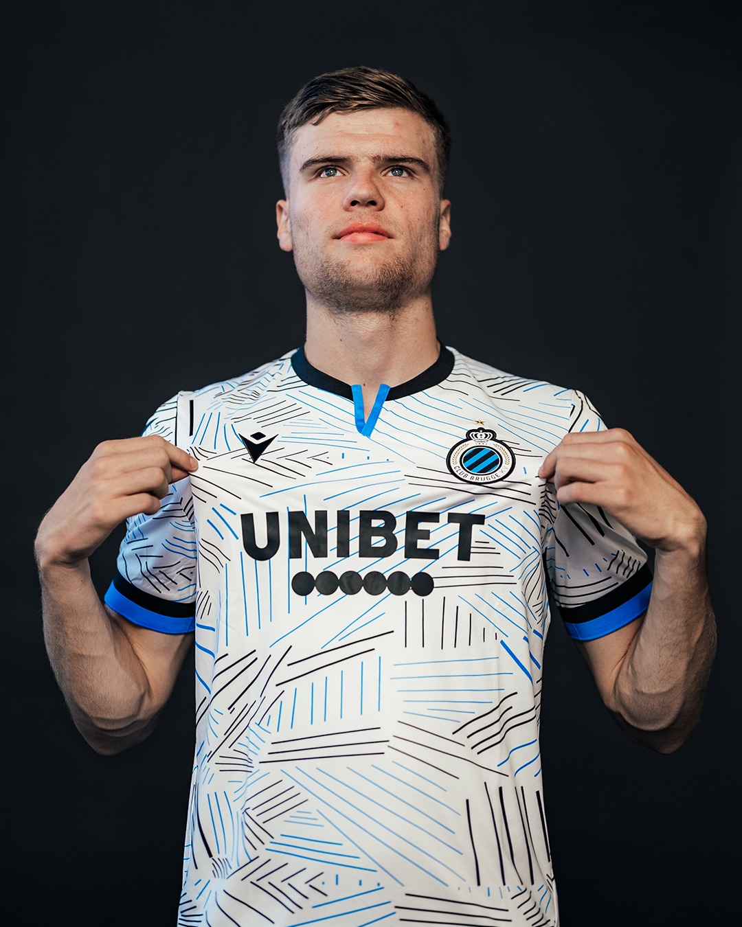 Macron Club Brugge Home Authentic Matchday Jersey 2022-2023