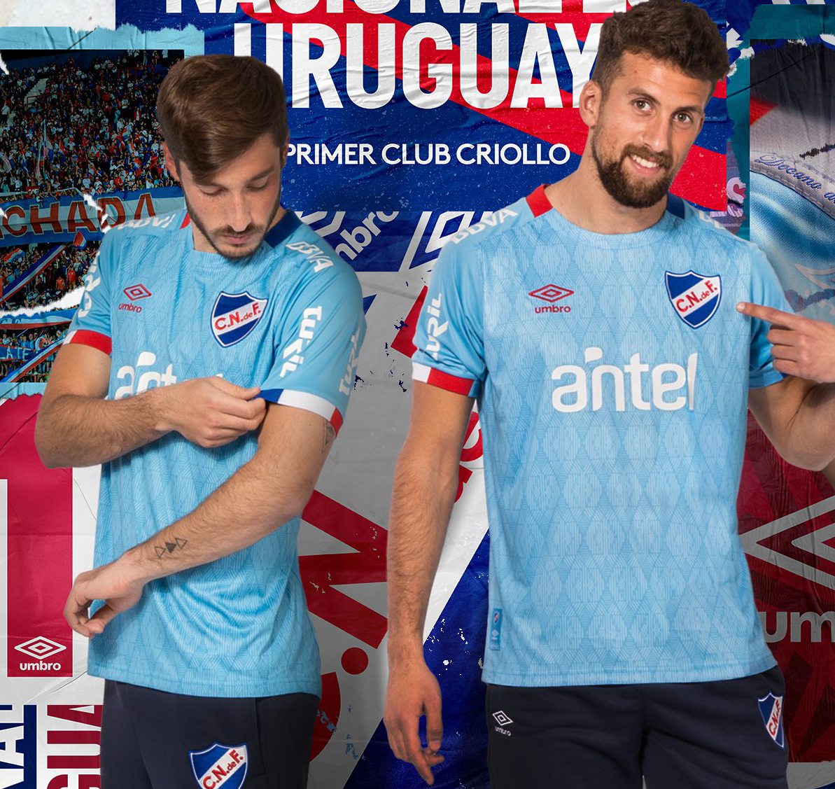 CLUB NACIONAL SPECIAL EDITION CENTENARY SHIRT BY UMBRO — IBWM