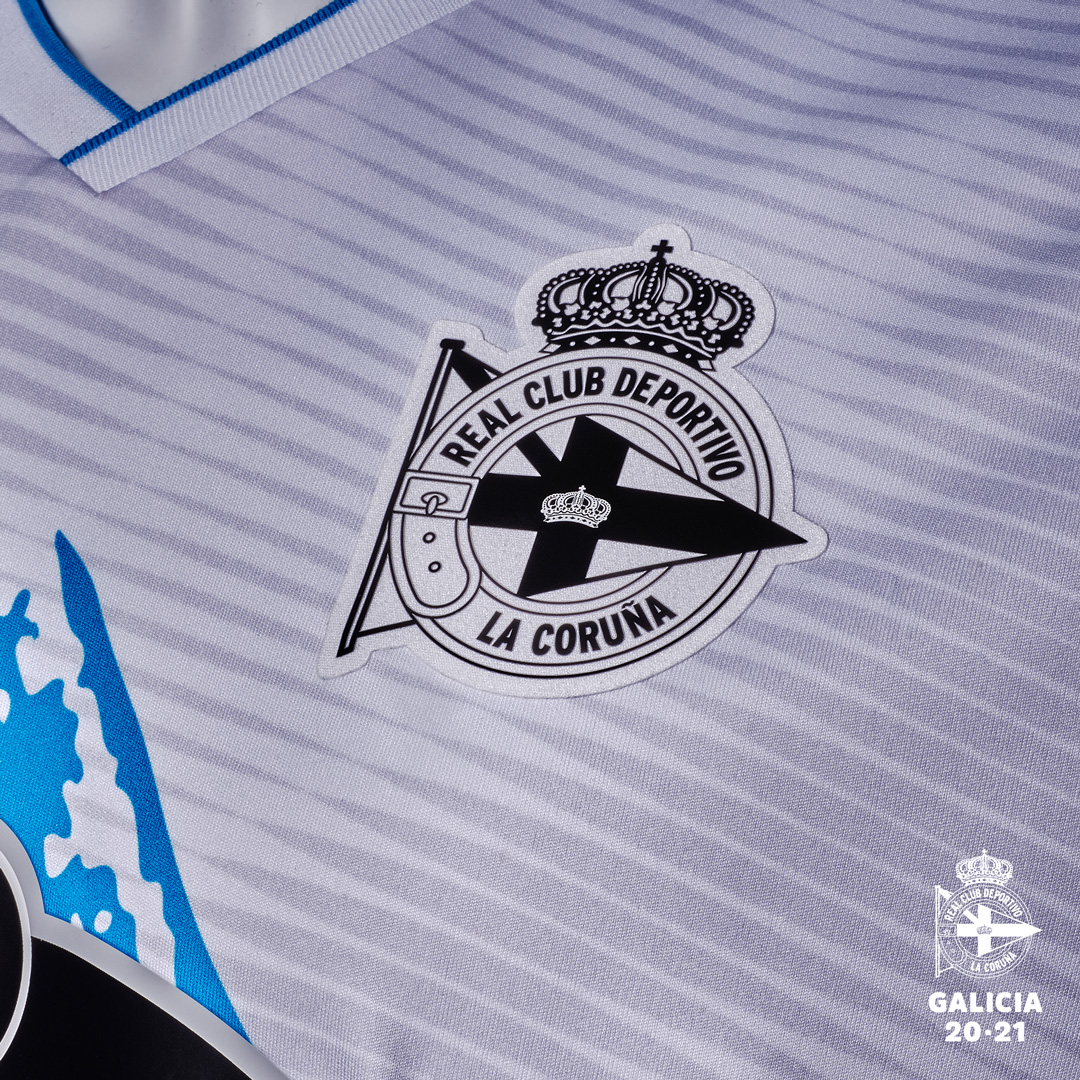 Deportivo de La Coruña 2020-21 Macron Away Shirt | 20/21 Kits ...