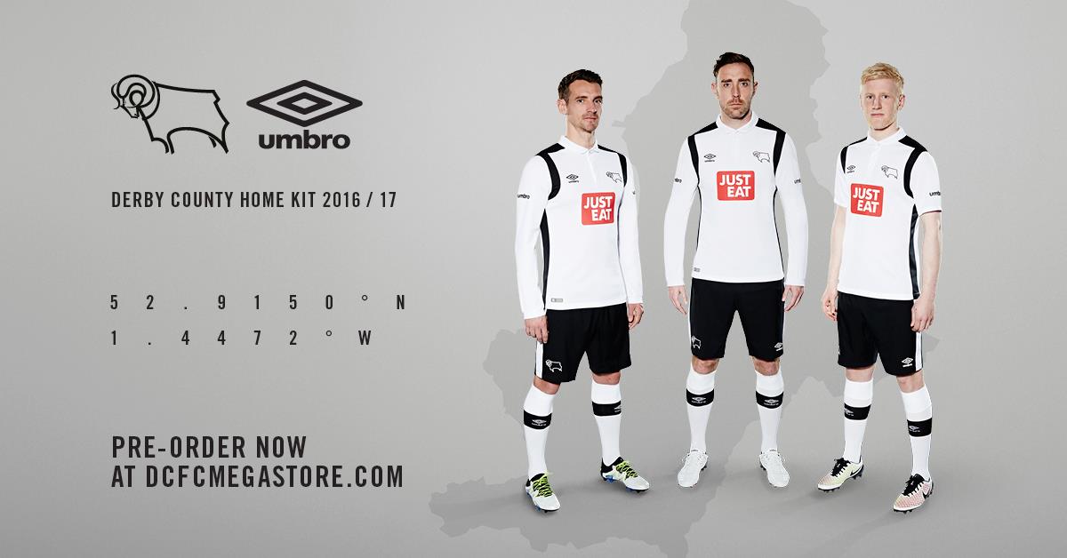 Derby County Home Trikot 2016 2017 