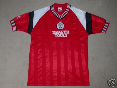 ORIGINAL 1985 SOUTHAMPTON SHIRT STEVE MORAN,NO.9 