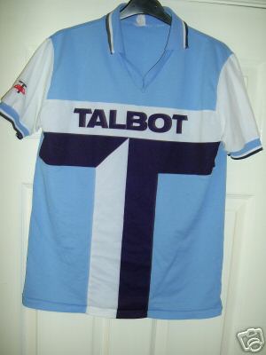 Coventry City thought they were on a winner when they introduced a kit that incorporated the logo of the Talbot car manufacturing company into the design but the TV companies boycotted them until they introduced an alternate strip for televised games.