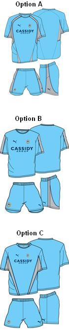 Coventry City have confirmed their new home kit for Season 07/08. The kit, which was Kit A in the four designs which supporters were allowed to vote on