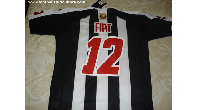 Atlético Mineiro launched their new 08/09 Centenary football shirts made by lotto. 