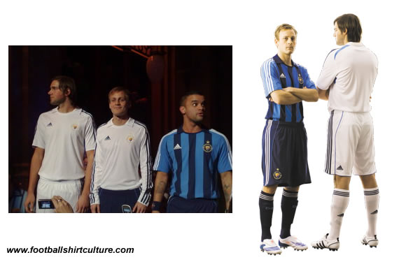 Tradition meets function in Djurgården new 2008/2009 kits that has been designed by adidas in near cooperation with the club