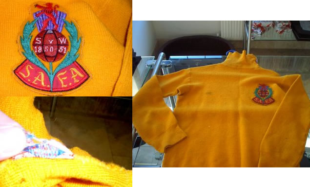 scotland rare vintage umbro goalkeepers jersey 1951