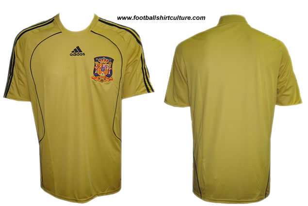 New Spain 08/09 kit launched by adidas