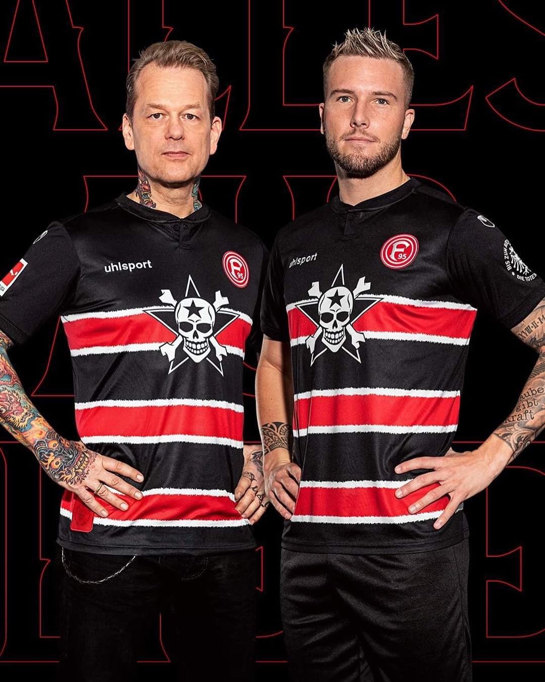 Fortuna Dusseldorf X Die Toten Hosen 2019 Uhlsport Special Edition Kit | 19/20 Kits | Football ...