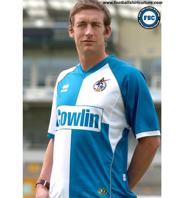 Bristol Rovers have unveiled their new home shirt for the 2008-2009 season made by Errea. bristol_rovers-08-09-errea-home-shirt.jpg