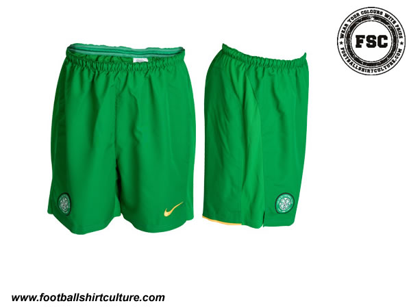 The new kit has a yellow shirt, green shorts and yellow socks celtic_08-09_away-nike-shorts.jpg