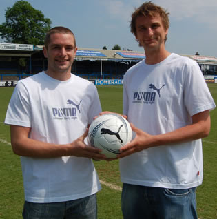 Colchester United will be pushing for promotion in style next season, after signing a four year deal with Puma. Colchester United will be pushing for promotion in style next season, after signing a four year deal with Puma.