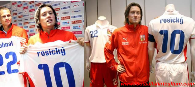 Czech Republic new Euro 2008 away kit by Puma