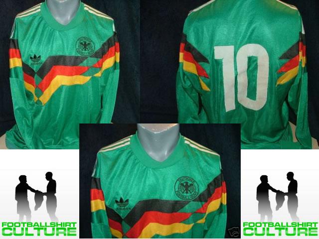 GERMANY FOOTBALL 90's PLAYER SHIRT RARE