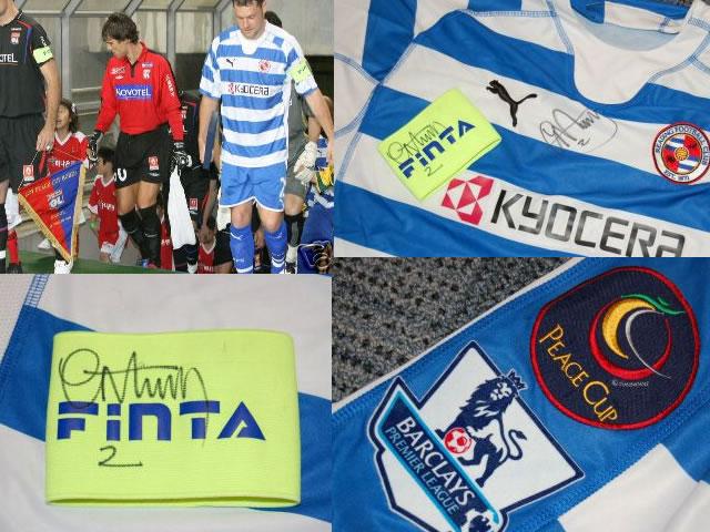  Official auction from Reading FC's eBay store, You are bidding on a 100% authentic GRAEME MURTY Reading FC match shirt.