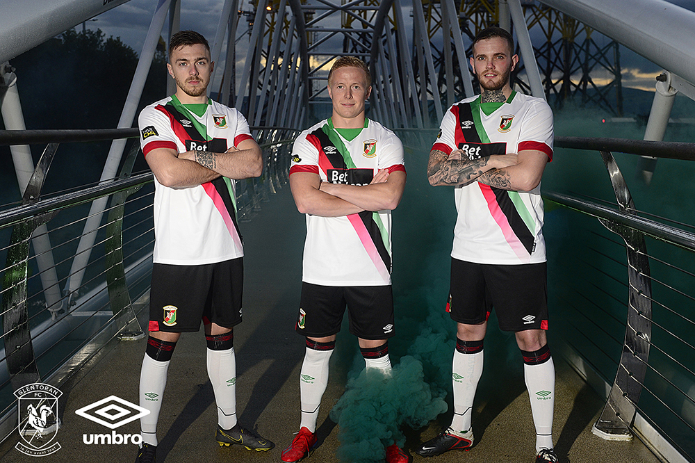new glentoran kit