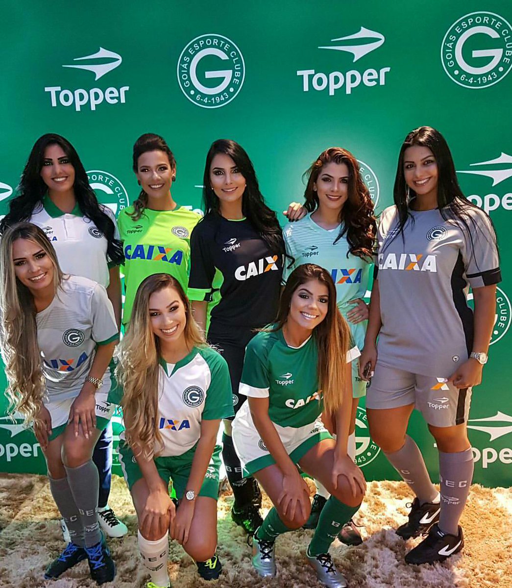 Goiás Esporte Clube 2017 Topper Home and Away Kits Football Shirt