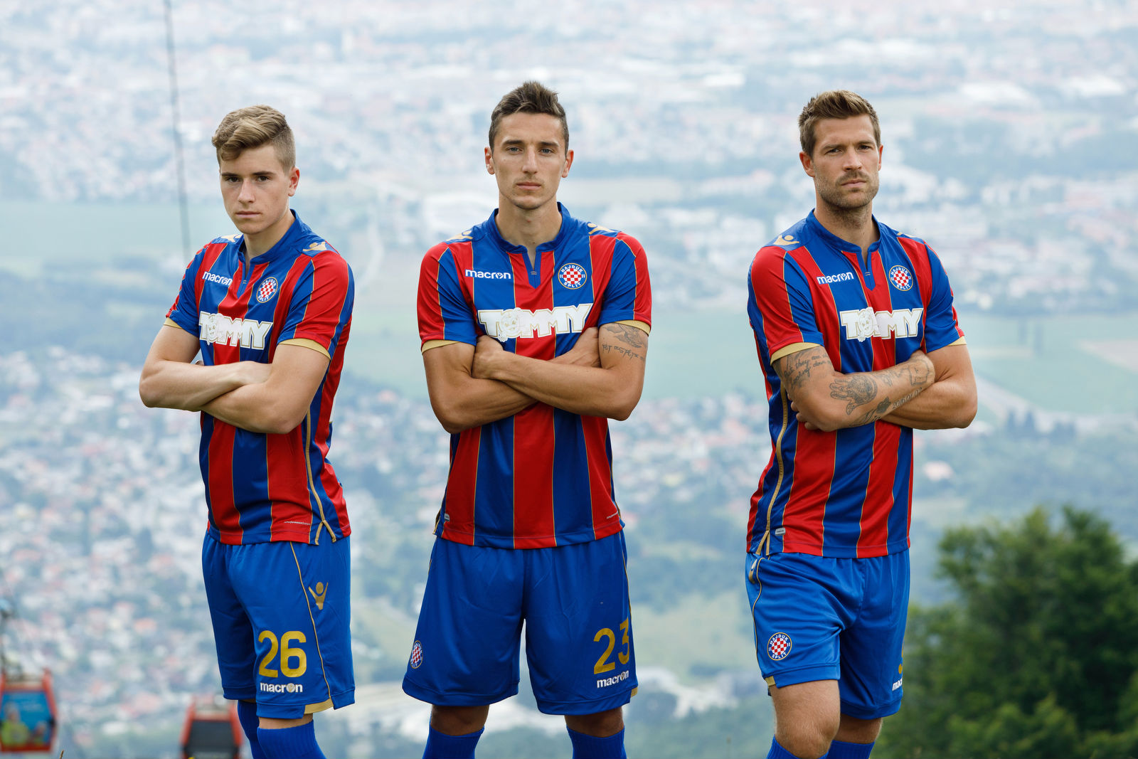 Camisas do Hajduk Split 2017-2018 Macron » Mantos do Futebol