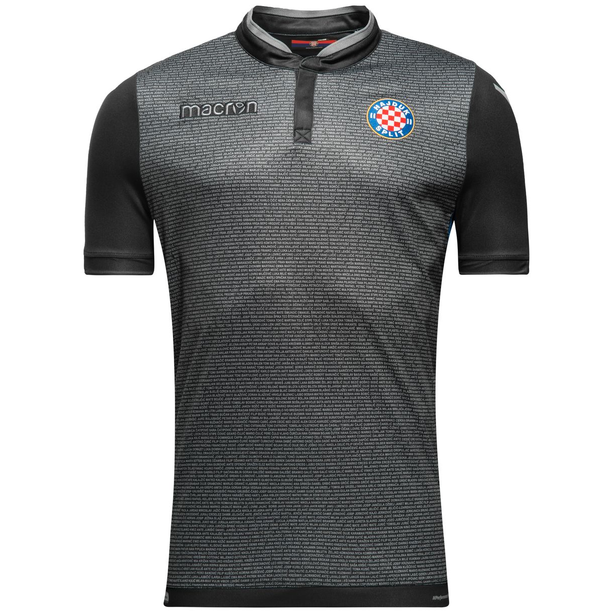 Camisas do Hajduk Split 2017-2018 Macron » Mantos do Futebol