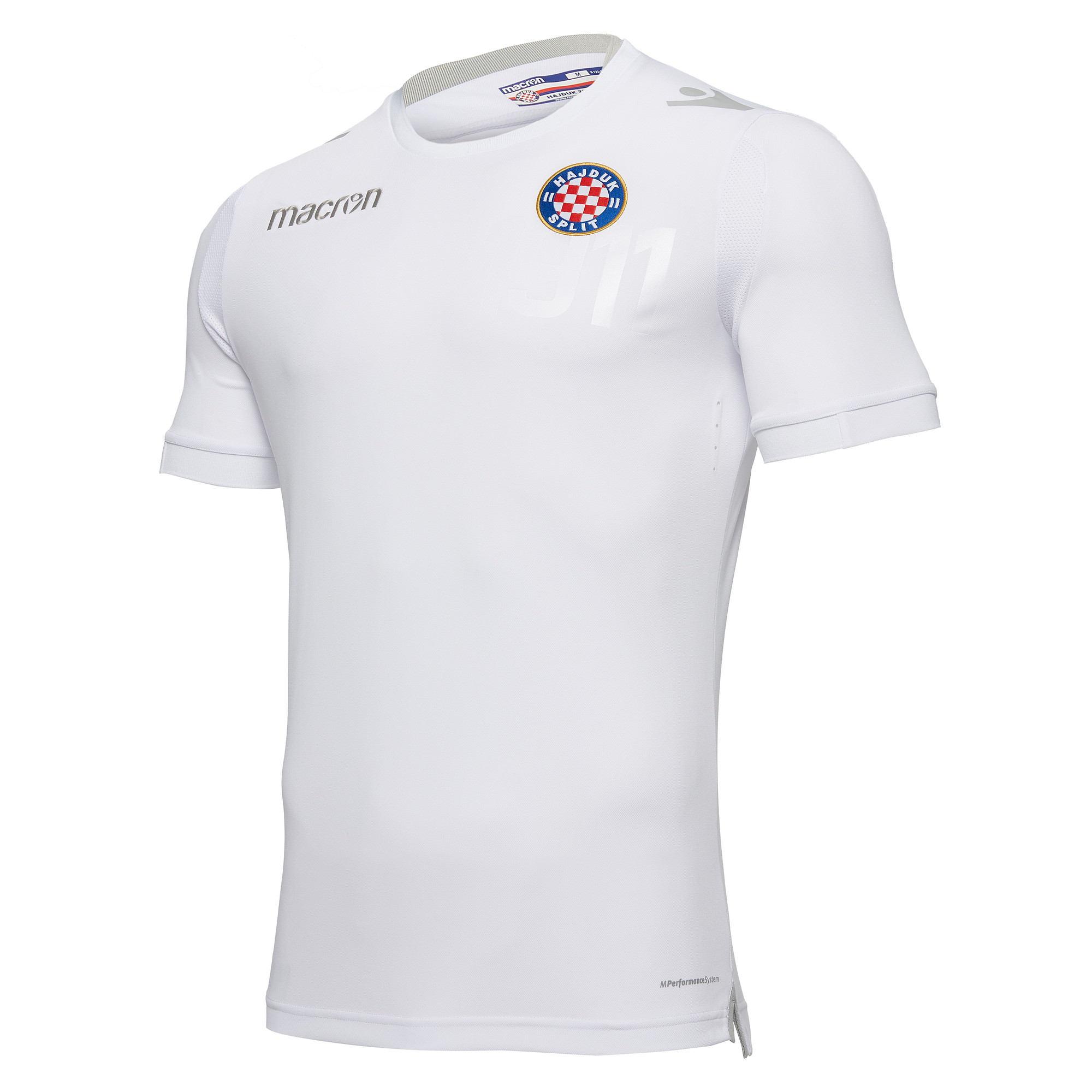 Macron Hajduk Split Away Shirt M17 Hajduk football shirt fan jersey Croatia  : : Sports & Outdoors