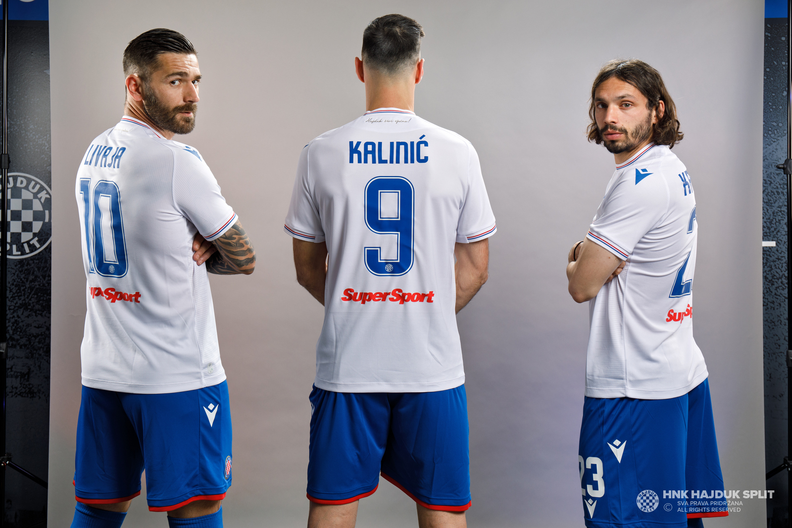 HNK Hajduk Split Soccer Jersey Home Replica 2022/23