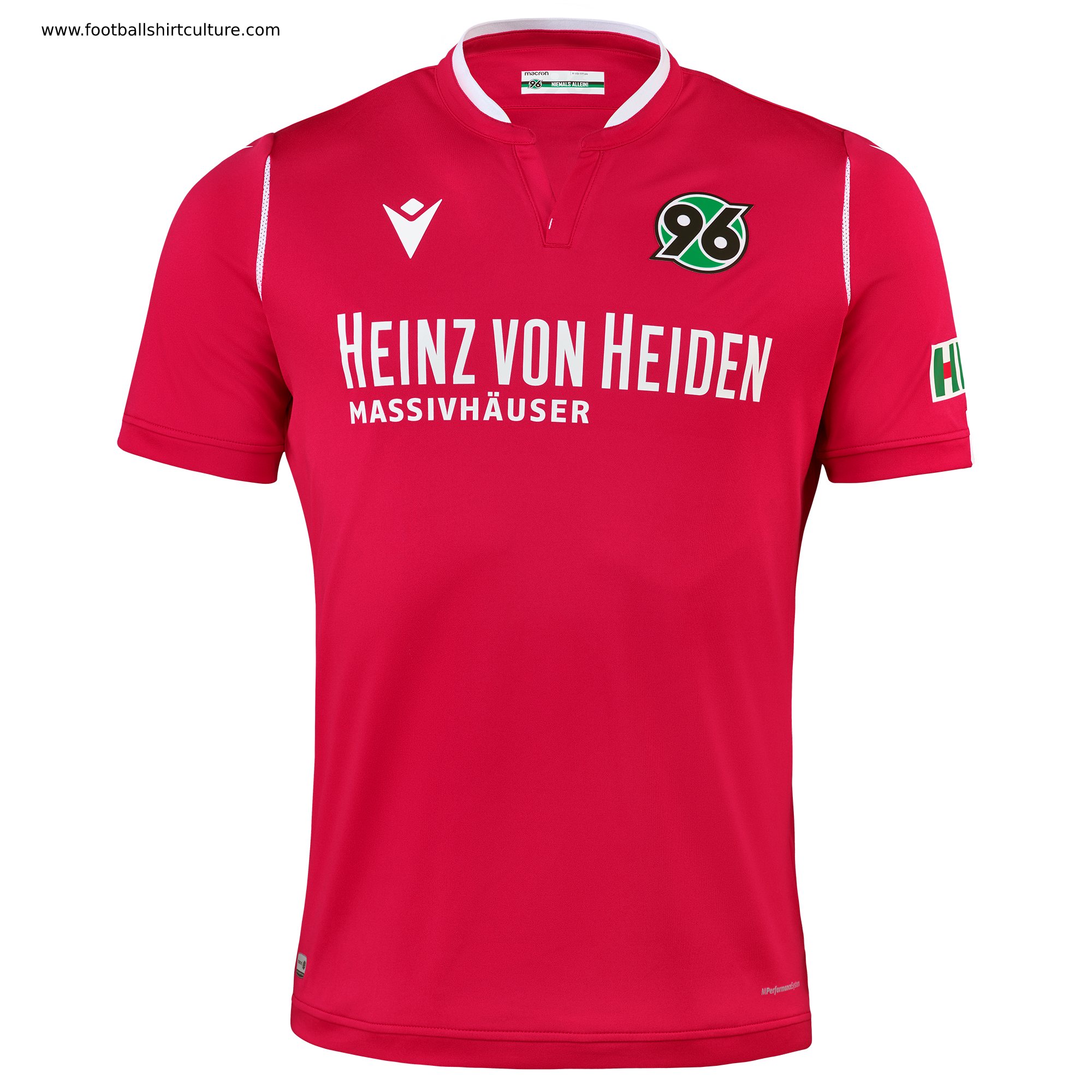 Hannover 96 Trikot 164 14Y football shirt jersey maillot maglia camiseta rot H96 