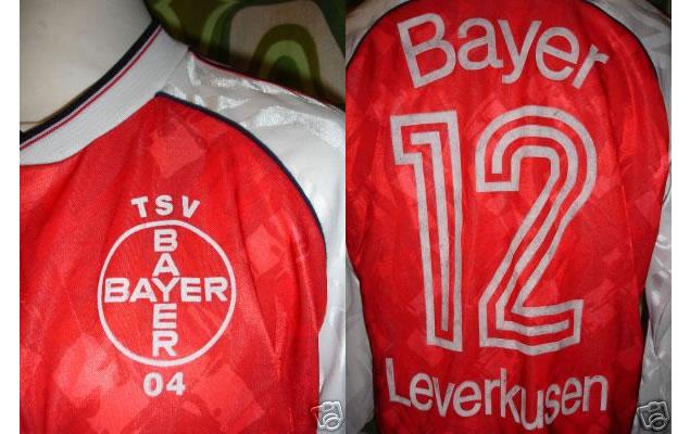 Vintage 1990-92 BAYER LEVERKUSEN ADIDAS FOOTBALL SHIRT